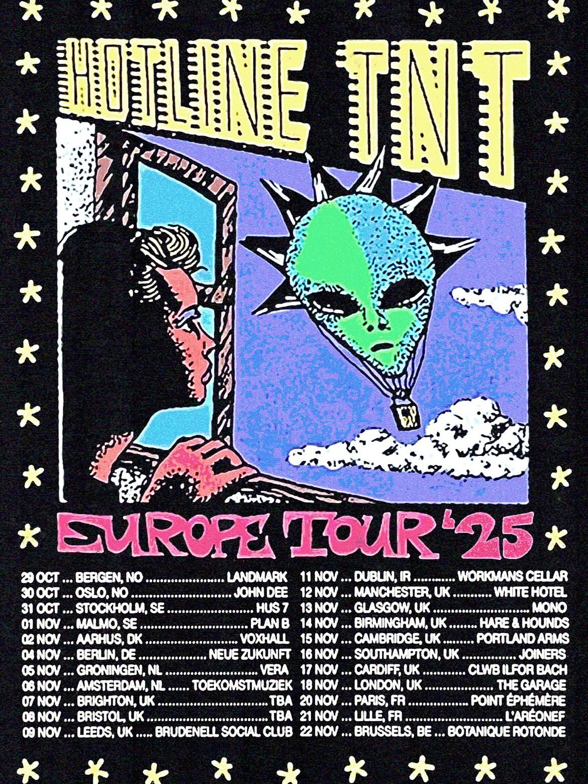 Hotline TNT The Path of Totality Tour Poster 